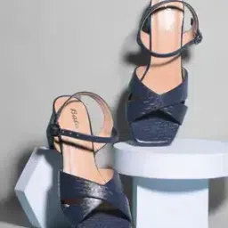 Women Criss-Cross Chunky-Heeled Sandals-image-36