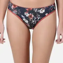 enamor Floral Print Low-Rise Bikini Panties-picture-47