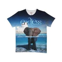 Animal Print Crew-Neck T-shirt-image-44