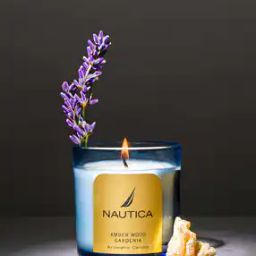 Amber Wood Gardenia Fragrance Jar Candle-36