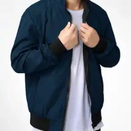 Men Regular Fit Zip-Front Bomber Jacket-picture-11