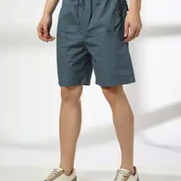 Men Regular Fit Cargo Shorts-picture-27