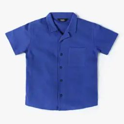 Boys Ribbed Boxy Fit Shirt-26