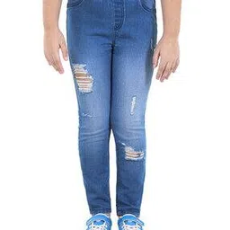 Washed Jeggings with Insert Pockets-image-50