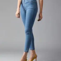 Women Skinny Jeans with Insert Pockets-image-7
