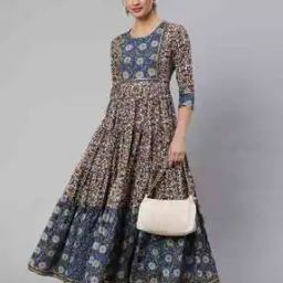 Floral Print Anarkali Kurta-image-87