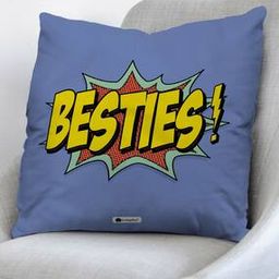 Typographic Print Cushion Cover 12" x 12"-16