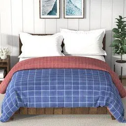 nautica 130 GSM Checked All Weather Double Comforter-picture-6