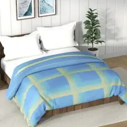 nautica 130 GSM Checked All Weather Double Comforter-picture-7