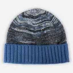 Heathered Beanie with Ribbed Hems-image-65