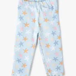 Girls All-Over Print Cotton Leggings-image-85