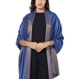 Woven Stole with Frayed Hems-picture-33