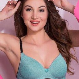 Women Solid Padded Demi Cup Wirefree Push-Up Bra-image-44