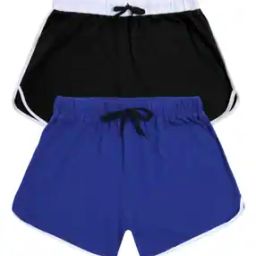 Girls Pack of 2 Regular Fit Bermuda Shorts-image-99