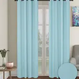 Set of 2 Eyelet Door Curtains-image-63