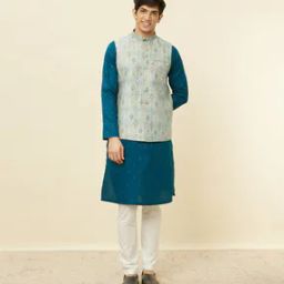 Men Regular Fit Sleeveless Nehru Jacket-27