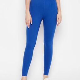 Ankle-Length Leggings with Elasticated Waist-image-65