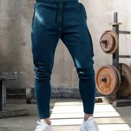 Men Regular Fit Joggers with Drawstring-image-39