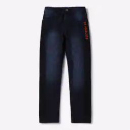 Jeans with Contrast Side Panels-image-31
