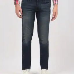 Men Skinny Fit Jeans with 5-Pocket Styling-image-109