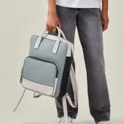 Colour-Block Everyday Block Backpack-image-40