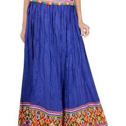 Kutchi Embroidered Flared Skirt-picture-17