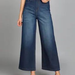 Solid Wide Jeans-image-8