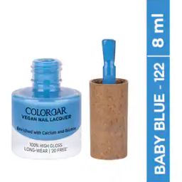Vegan Nail Lacquer - 122 Baby Blue-image-21