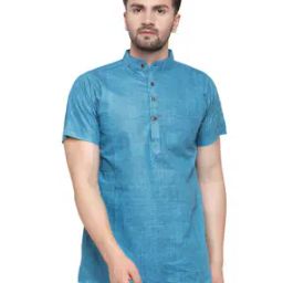 Short Kurta with Patch Pocket-9