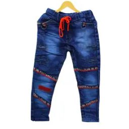 Self-design Straight Jeans-20