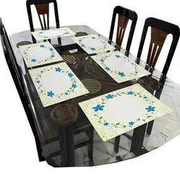 Pack of 6 Floral Print Table Placemat-image-10