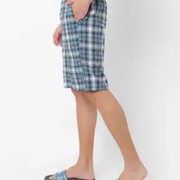 Checked Bermudas with Insert Pockets-image-18