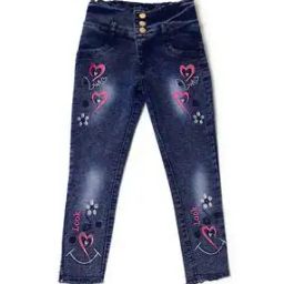 Embroidered Slim Jeans with Button-Closure-picture-20