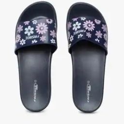 Floral Print Slides-16