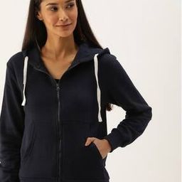 Zip-Front Hoodie with Drawstring-image-76