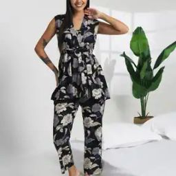 Women Floral Print 2-Piece Co-Ord Set-picture-46