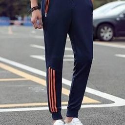 Men Joggers with Drawstring Waist-picture-13