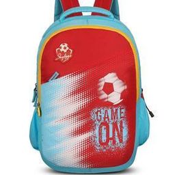 Boys Typographic Print Backpack with Adjustable Strap-picture-4
