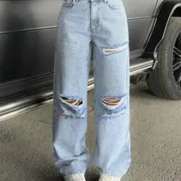 Women Straight Fit High Rise Jeans-image-3