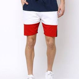 Colourblock Slim Fit Shorts-picture-46