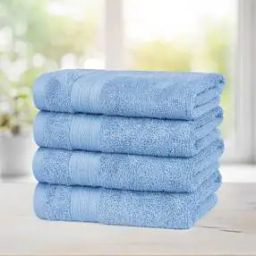 Set of 4 Cotton Hand Towels 26" x 16"-image-25