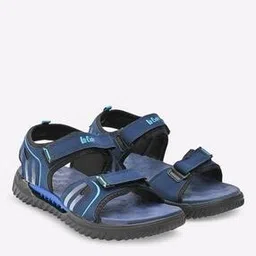 Strappy Sandals with Velcro Closure-image-57