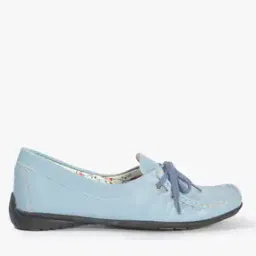 Square-Toe Loafers with Bow Accent-image-20