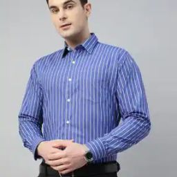 Men Striped Relaxed Fit Shirt-image-82