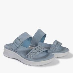 Women Perforated Double-Strap Sandals-image-87