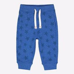 Star Print Joggers with Drawcord Waist-image-21