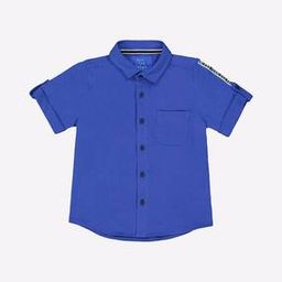 Shirt with Sleeve Taping-image-43