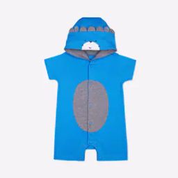 Wild One Novelty Romper with Hood-image-4