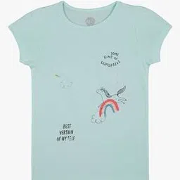 Graphic Print Round-Neck T-Shirt-image-41