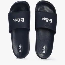 Men Brand Print Open-Toe Slides-46